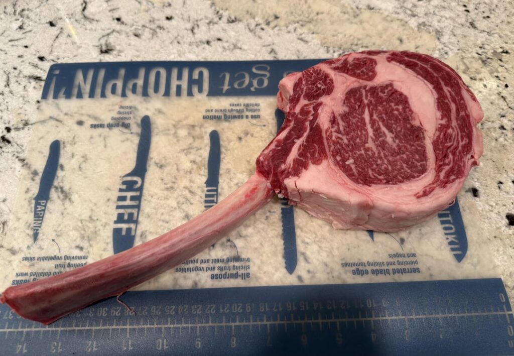 Let me know how this tomahawk turned out