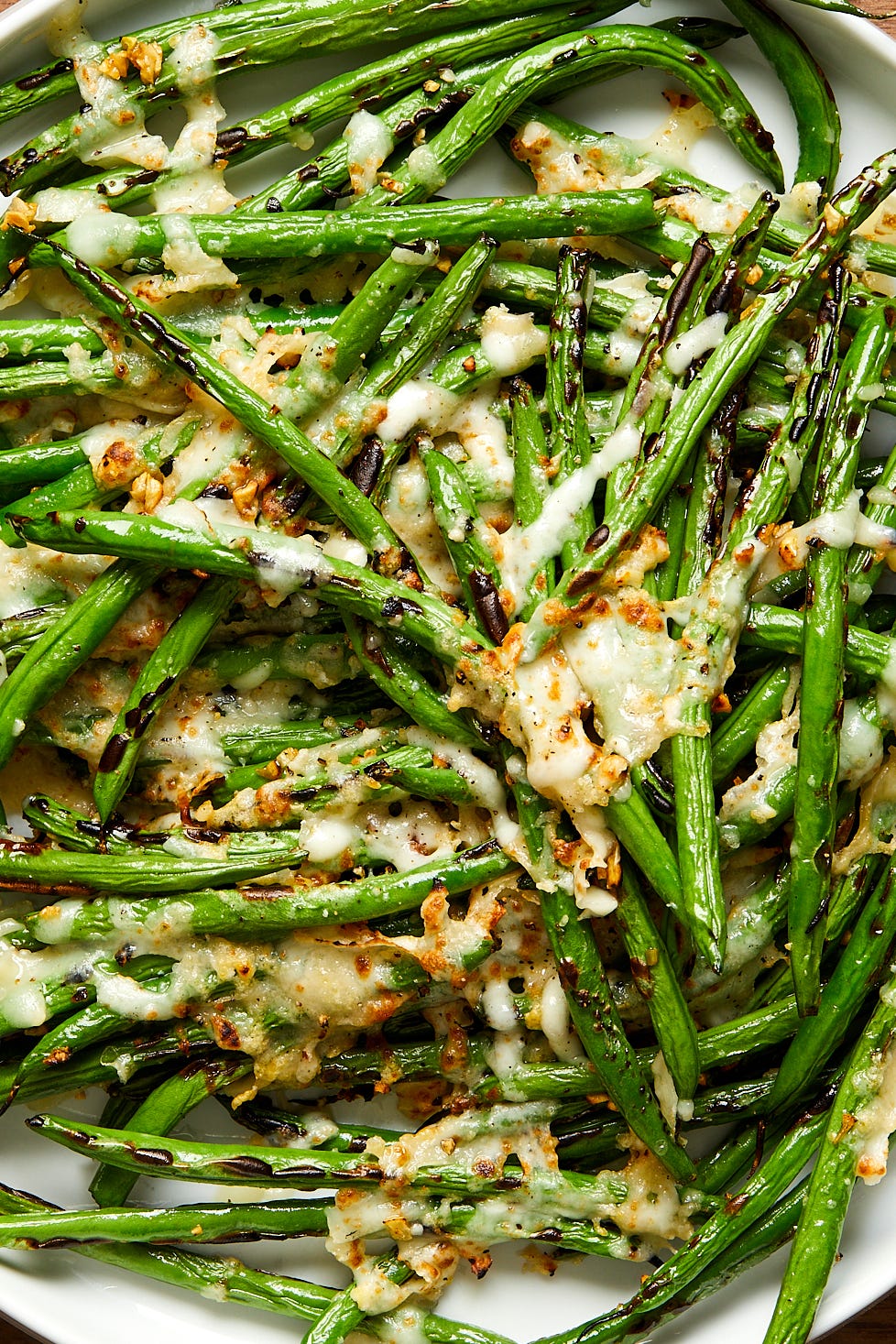 parmesan roasted green beans