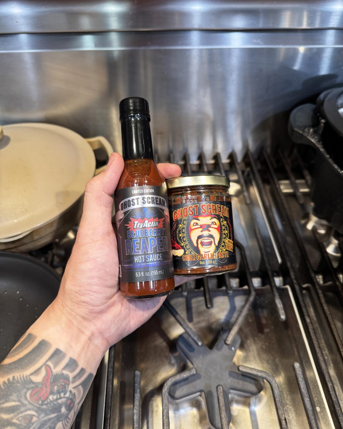 Here to switch up the usual hot sauce posts. A local hot sauce maker/company, Ghost Scream
