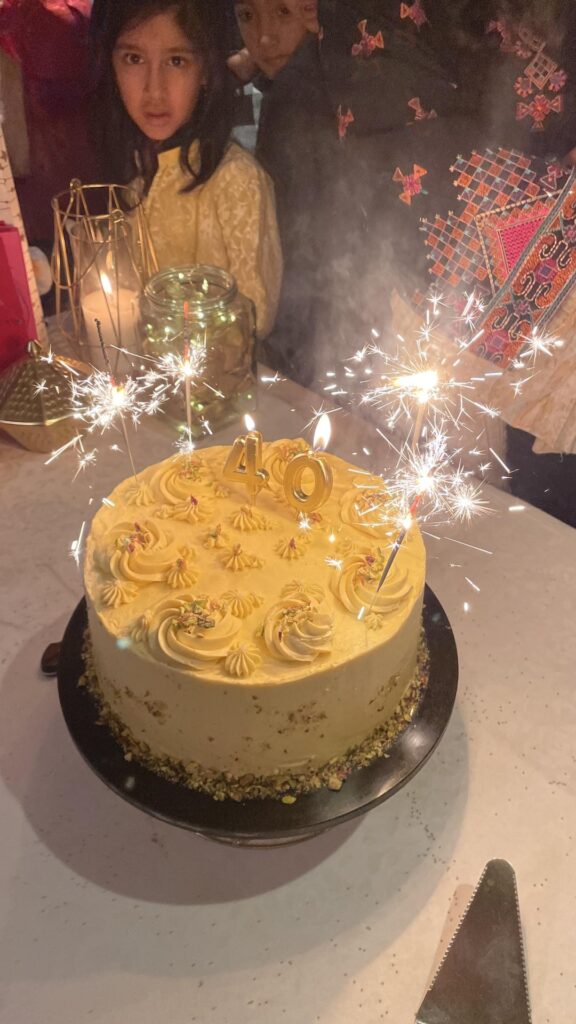 Made my aunt’s birthday cake!