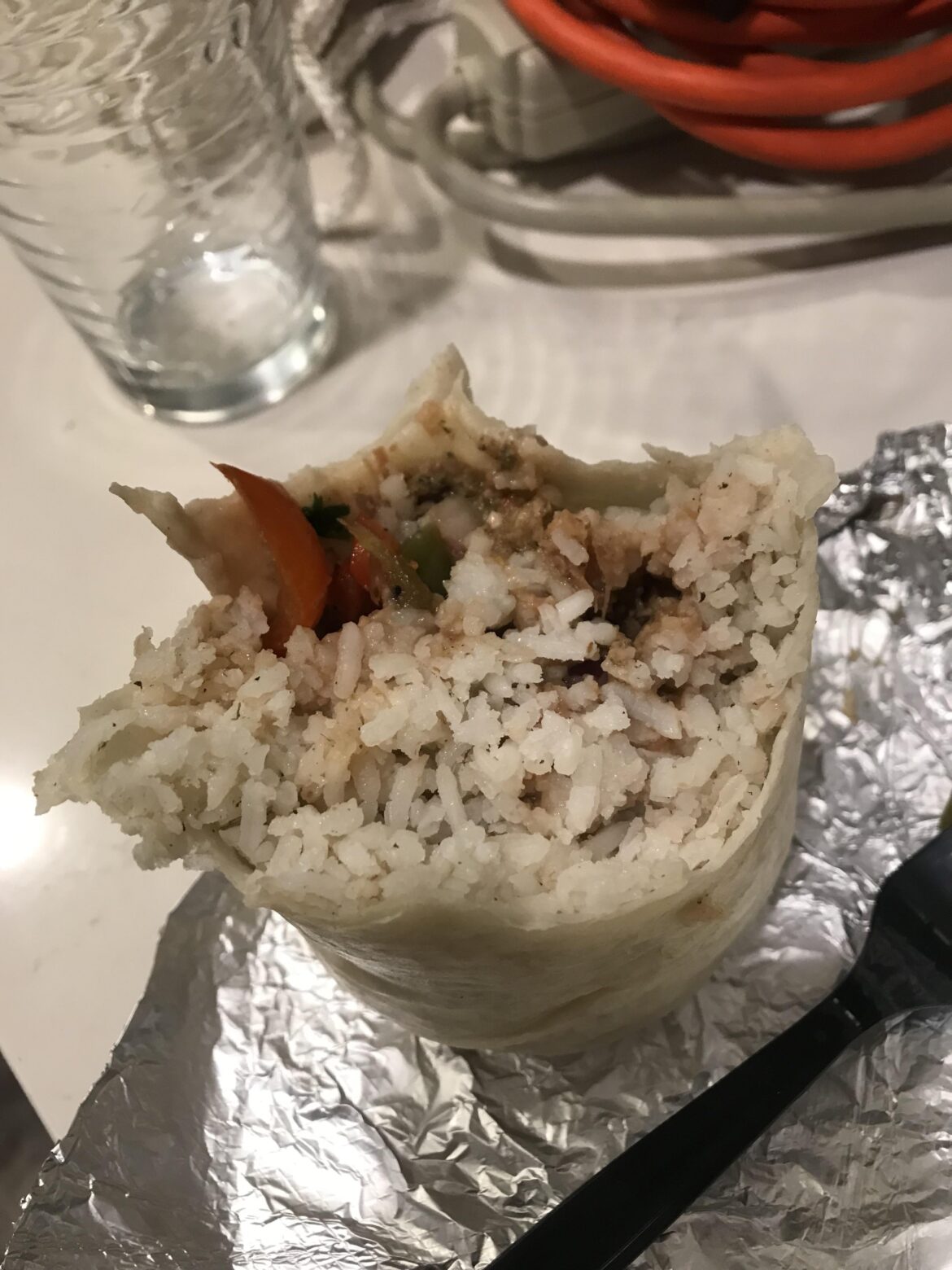 Freebirds “carnitas” (it’s literally just rice)