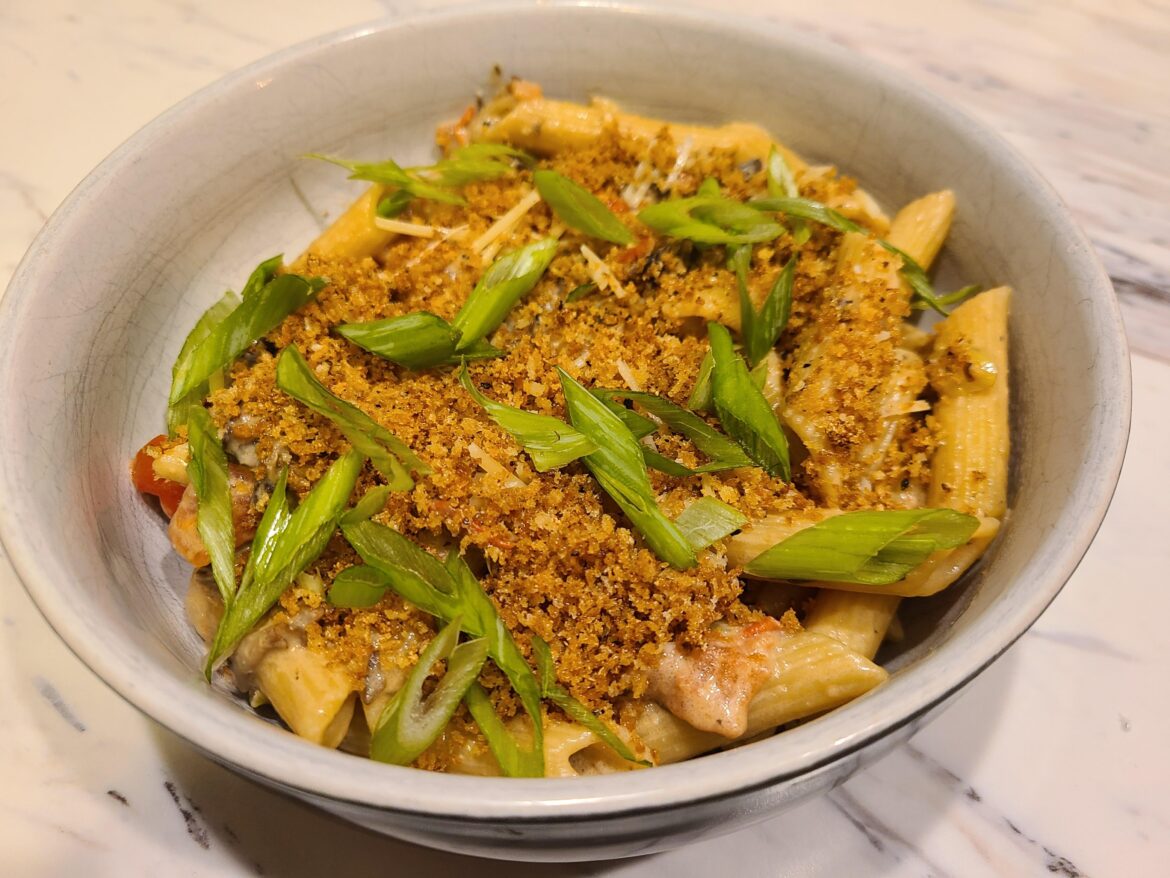 Triple Mushroom Truffle Penne