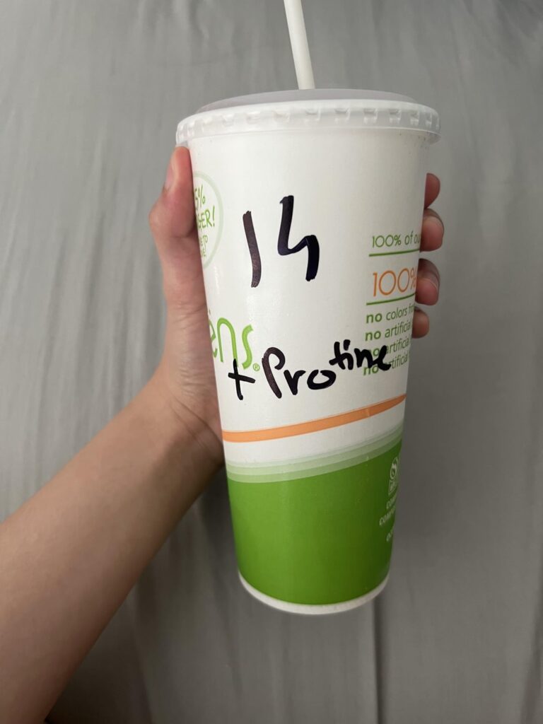 I found this smoothie’s calories suspicious