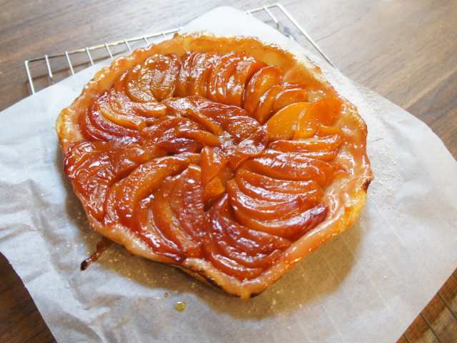 Peach Tarte Tatin 