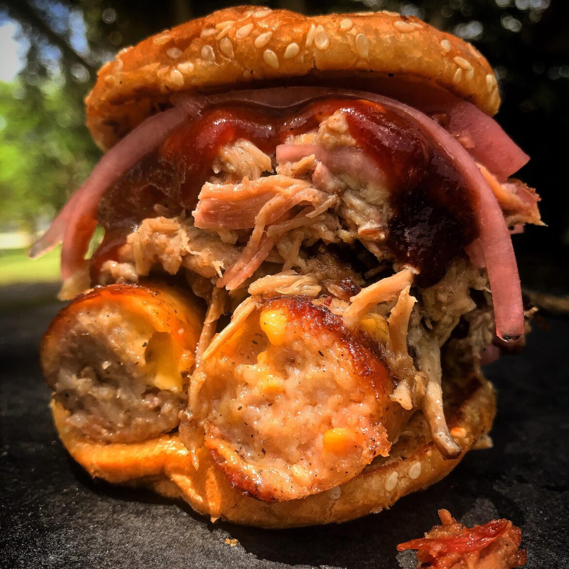 The ultimate BBQ Sammich?