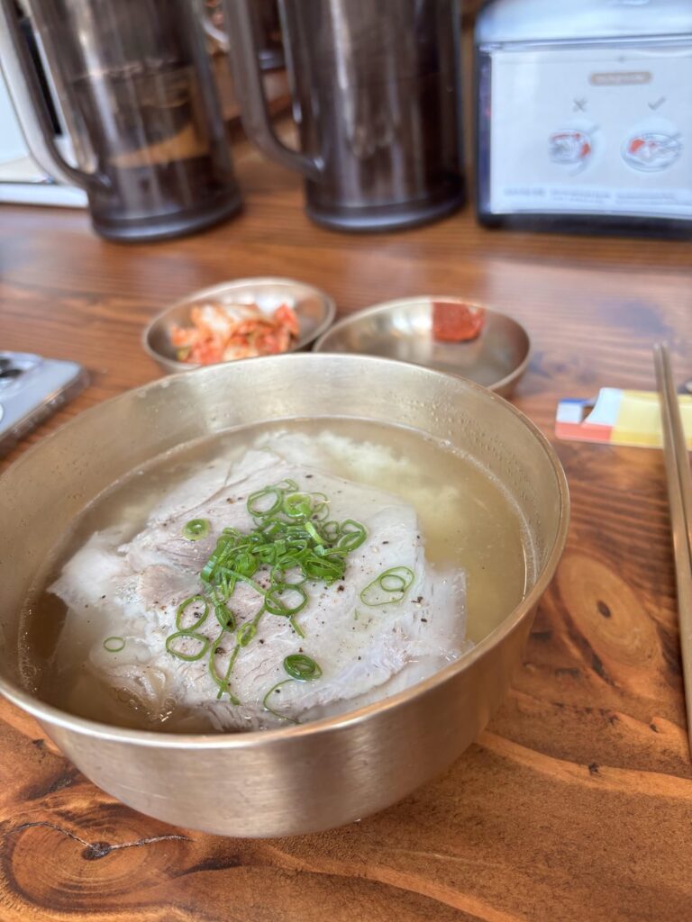 Michelin recognized gomtang