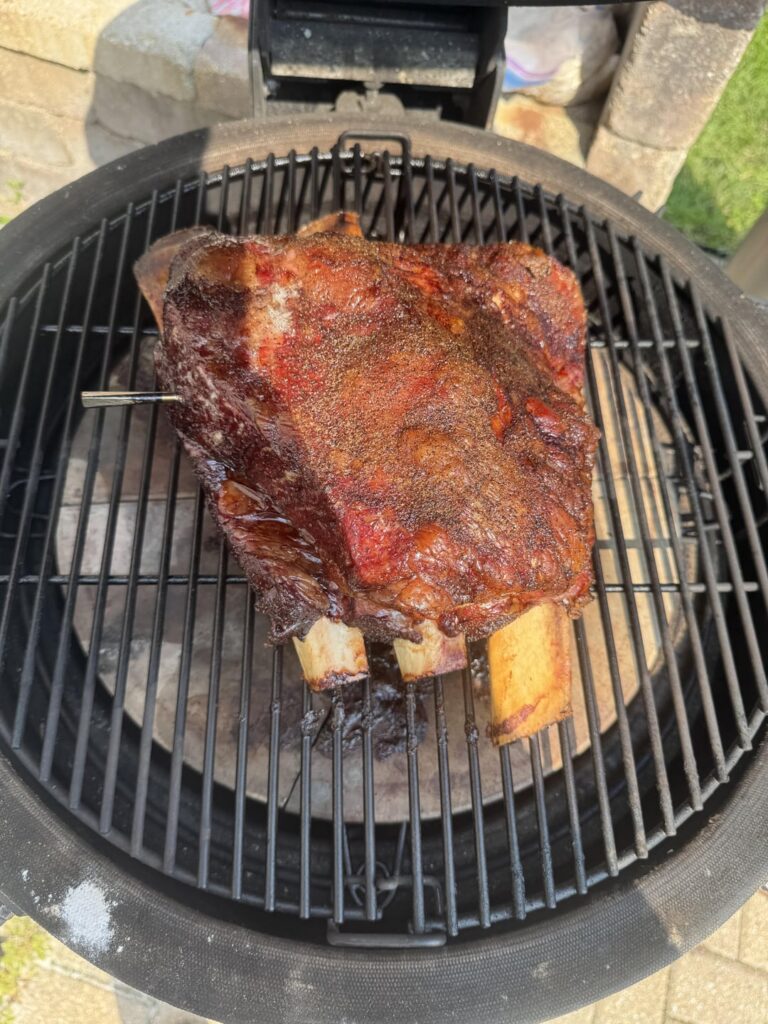 Smoked short ribs
