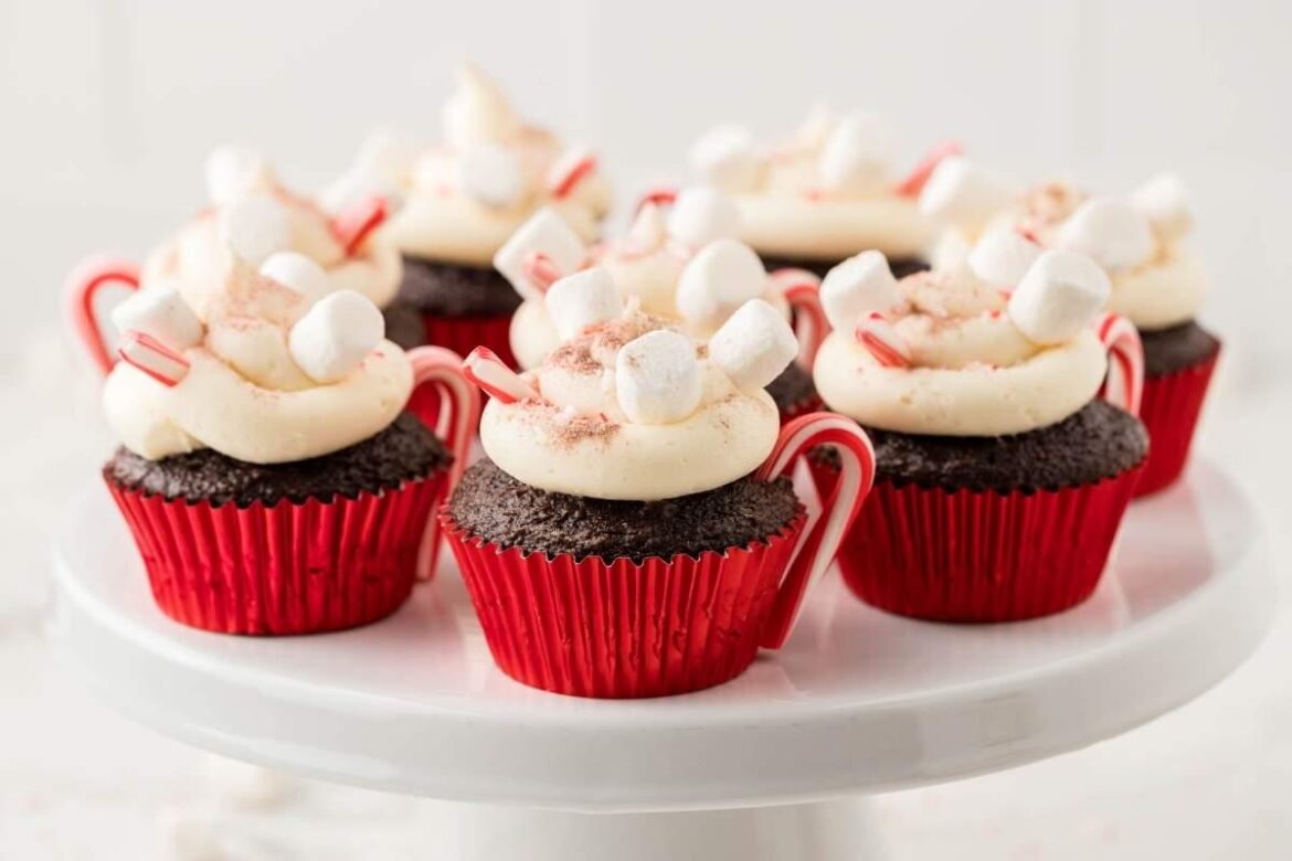 Hot Chocolate Cupcakes