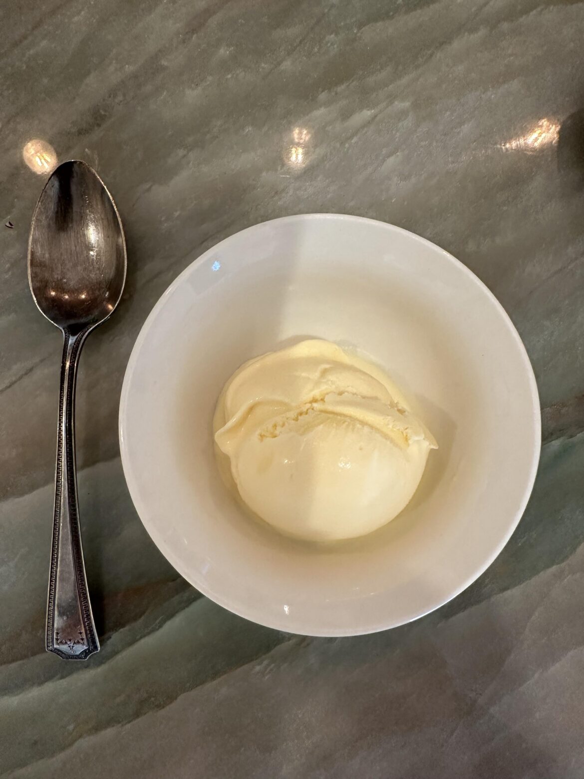 I made frozen vanilla custard.