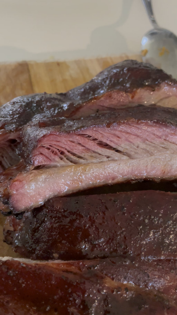 First full smoke on the new Weber Searwood. My goodness I am blown away.