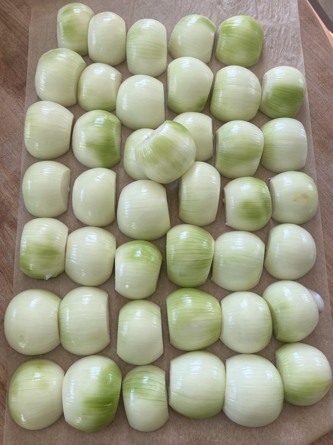 Husband is going to caramelize some onions