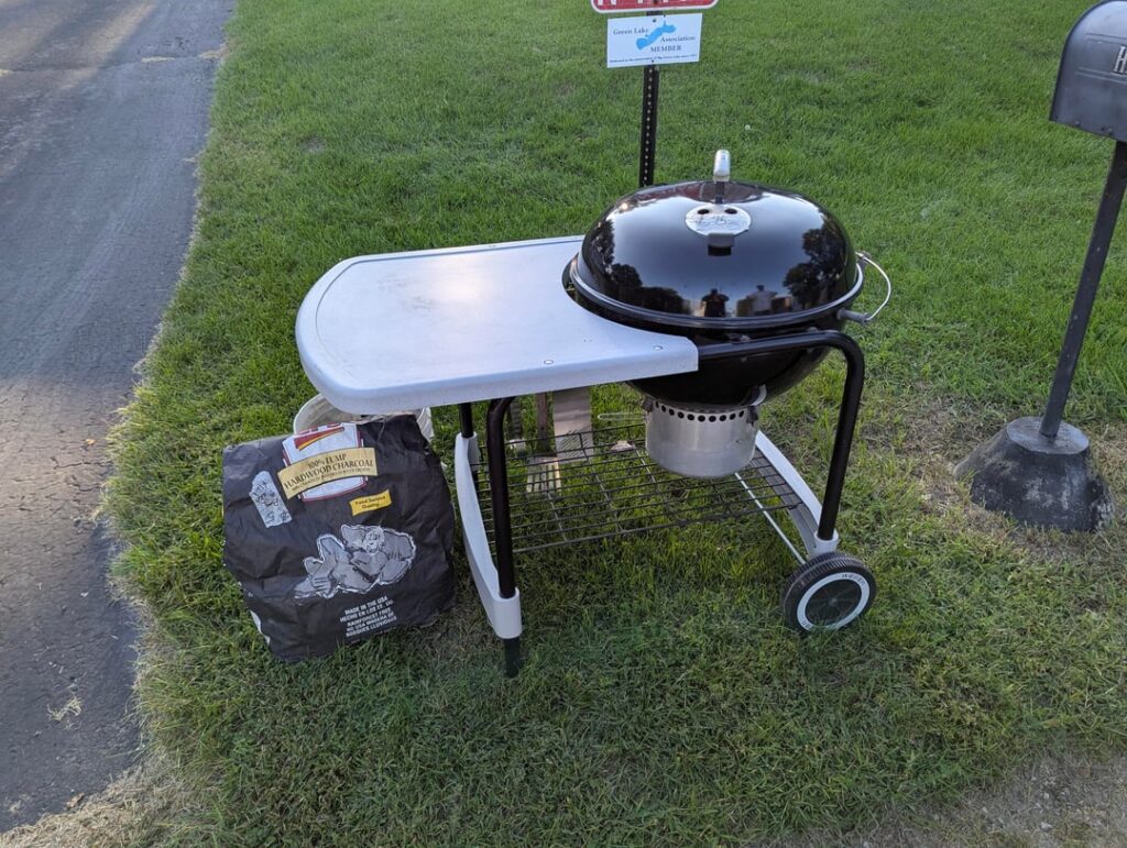 $75 score on our evening walk.