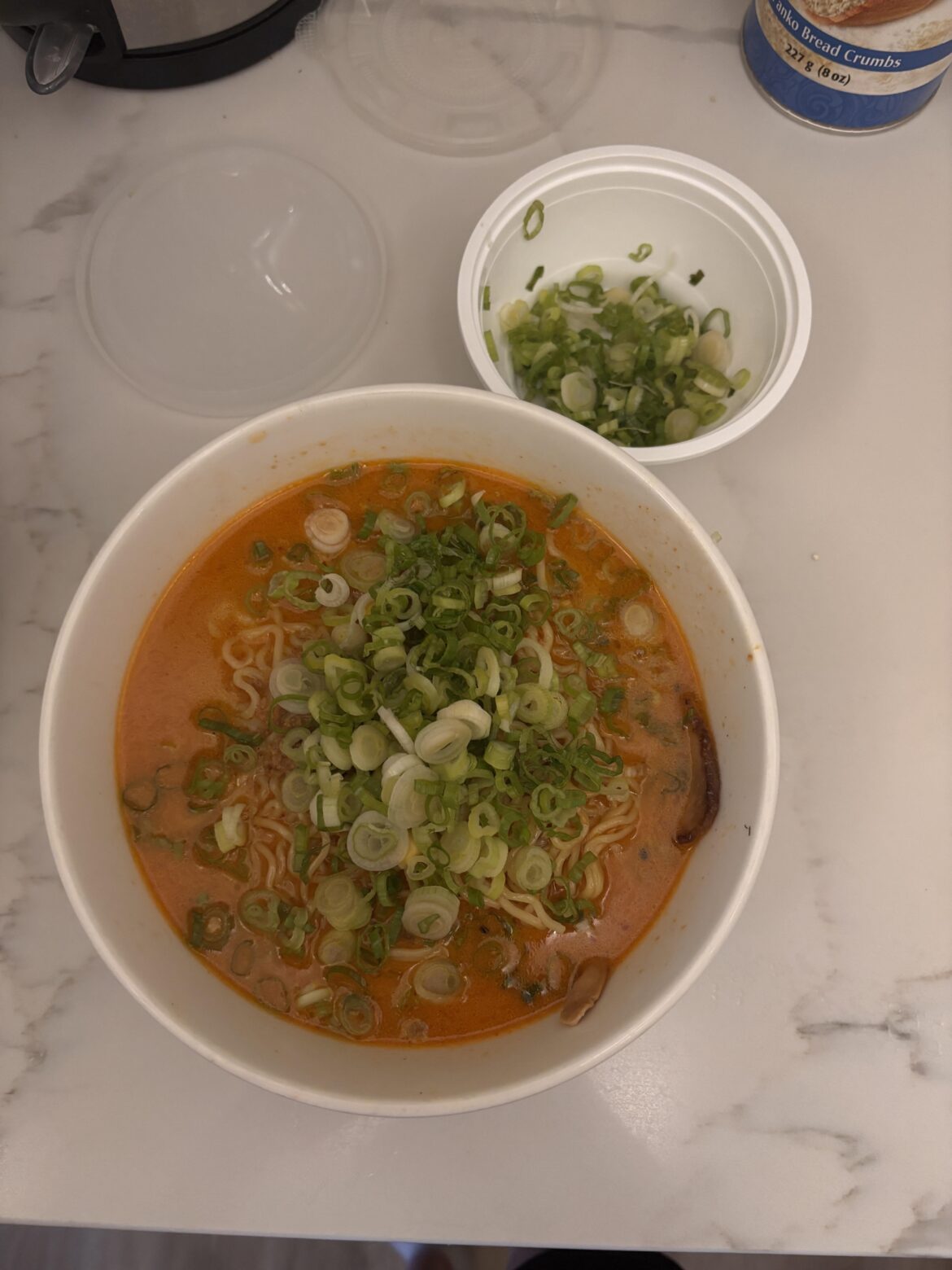 Paid $1.50 for extra green onion. This is after I dumped half of them on my ramen