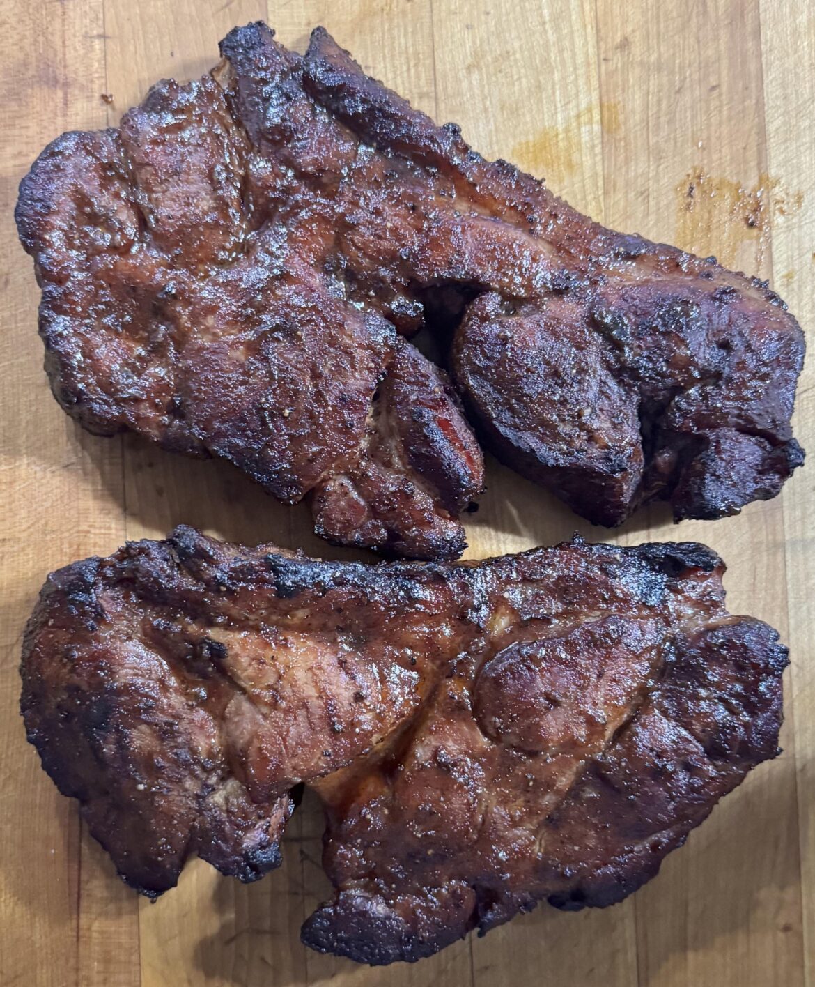 Pork Shoulder Steaks are Better than Loin Chops. Fight Me.