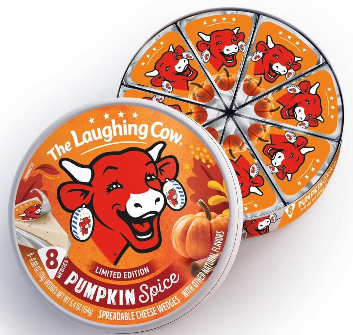 pumpkin spice laughing cow cheese