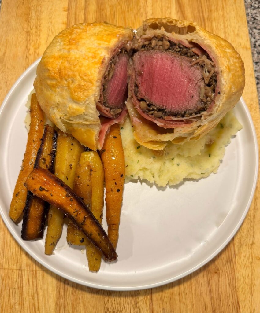 Beef Wellington for me and my Fiancées 8 year anniversary
