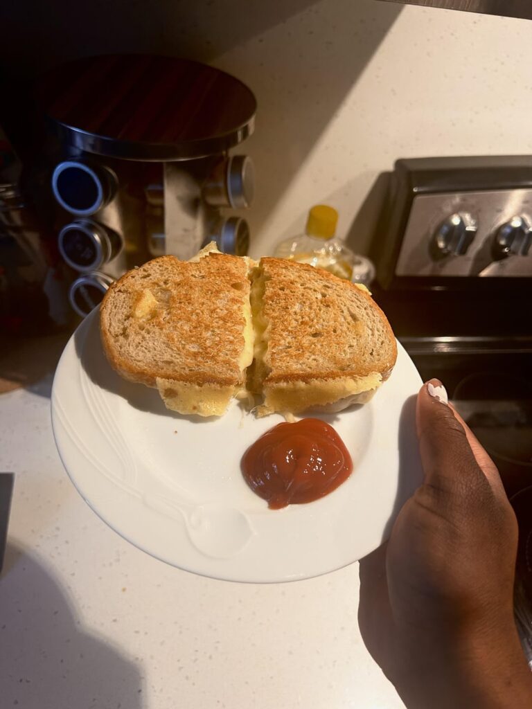 Sometimes all you need is a grilled cheese