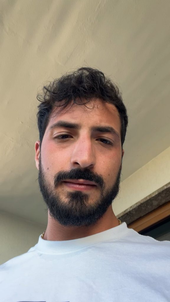 Eating my first harvest