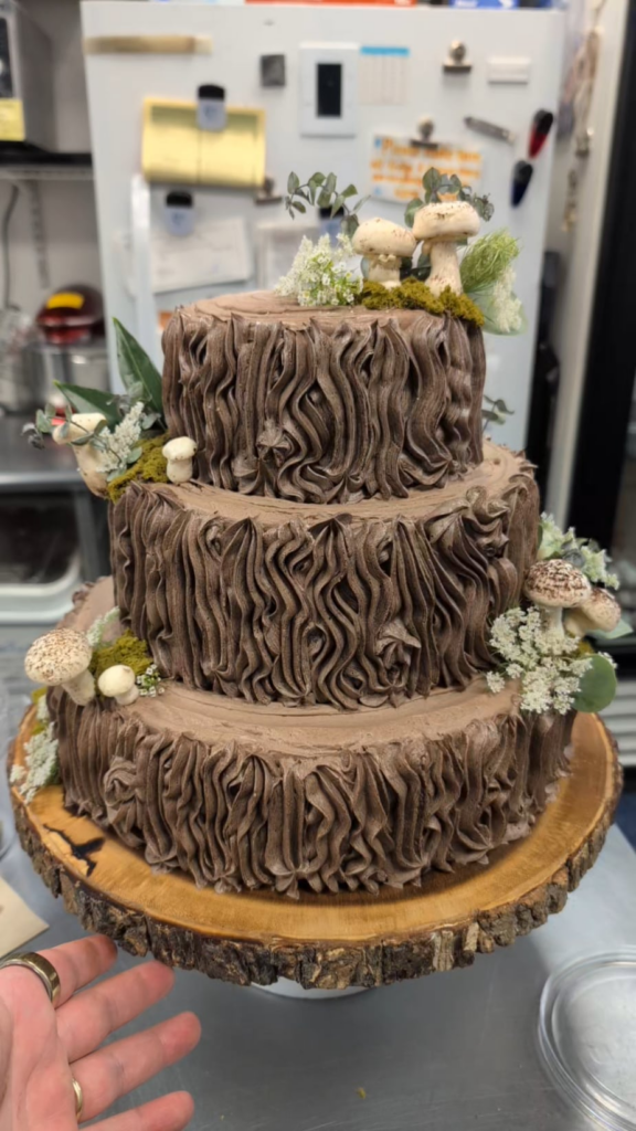 Best friend's wedding cake