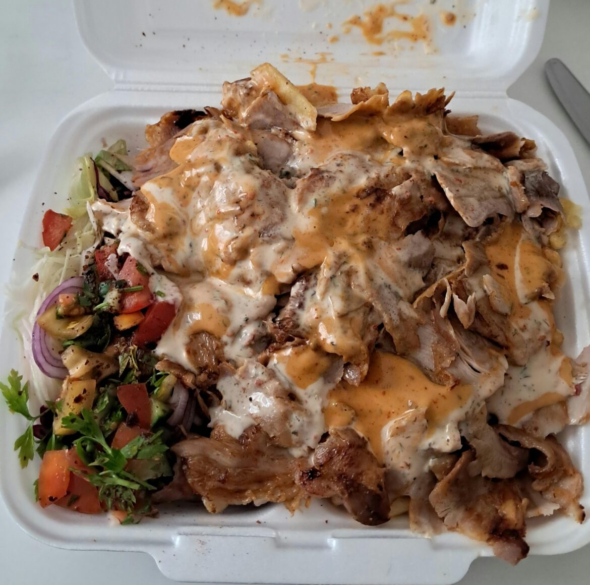 [I ate] Dönerteller