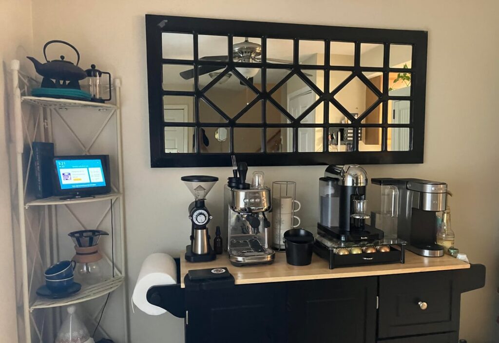My coffee station