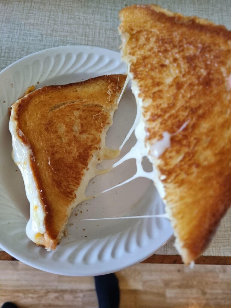 Look at this pull! So stretchy!