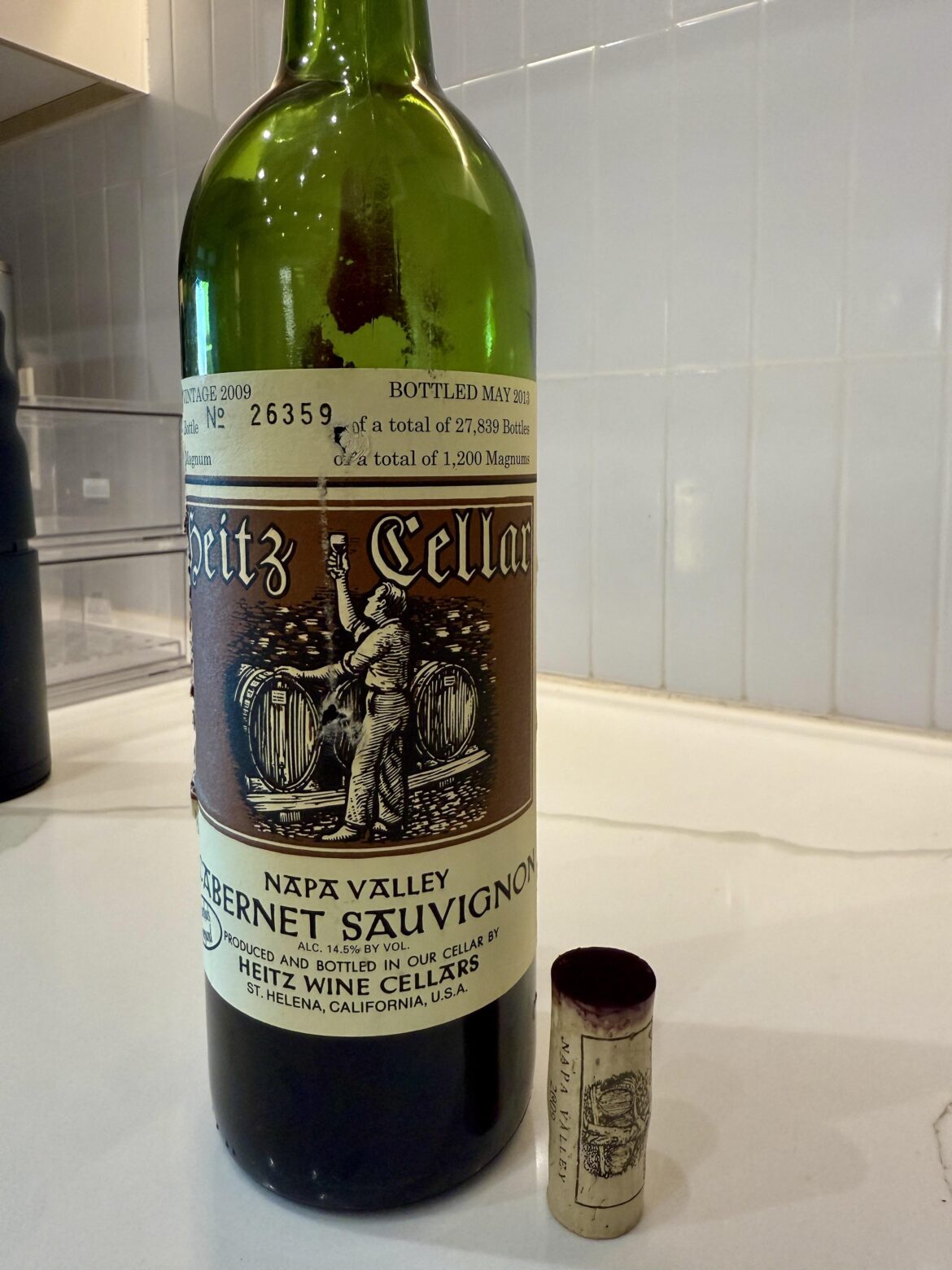 2009 Heitz Marthas Vineyard