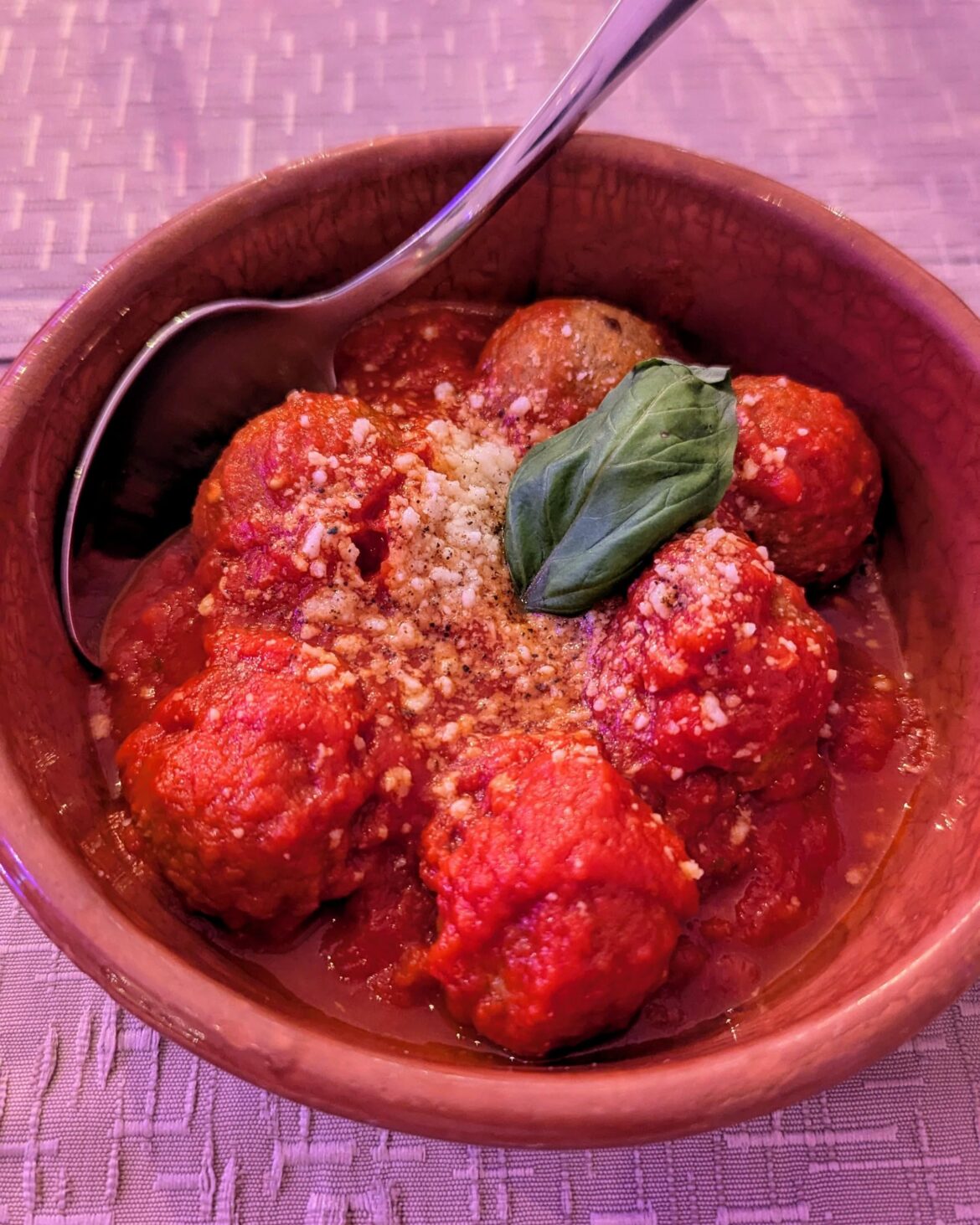 Pallotte cacio e ova. Meatballs traditional from Abruzzo (Italy) made with stale bread, eggs, and cheese (no meat)