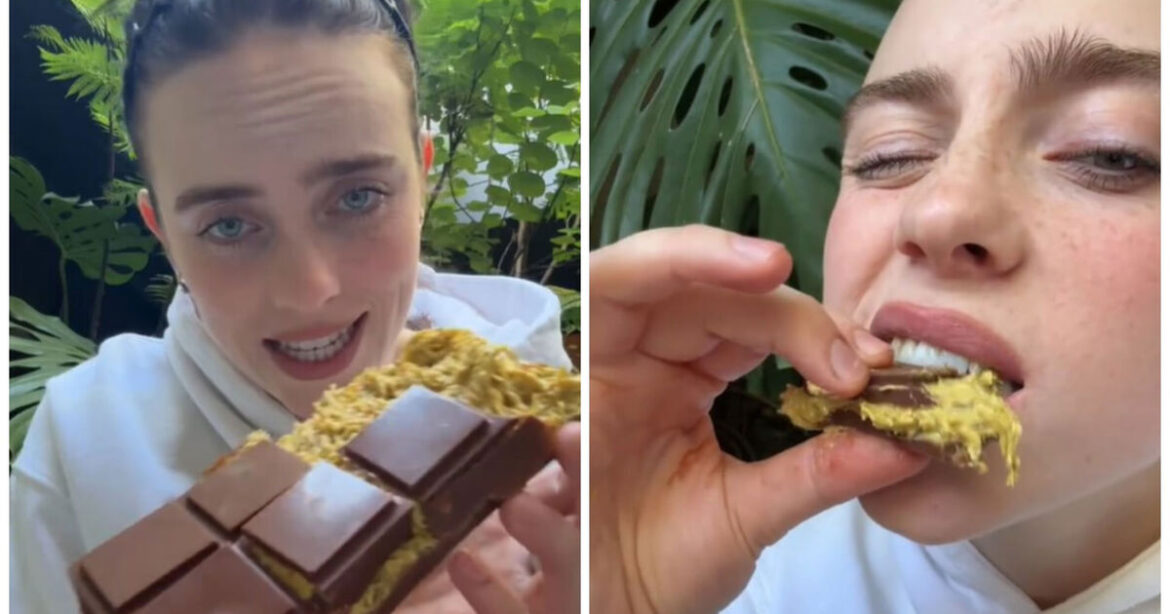 Billie Eilish Just Made the Messiest Vegan Dubai Chocolate, But We’re Totally Hooked