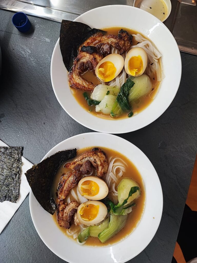 First Gluten Free Tonkotsu attempt and chashu fail
