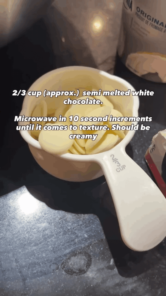 Cheesecake cookies. Incredible!