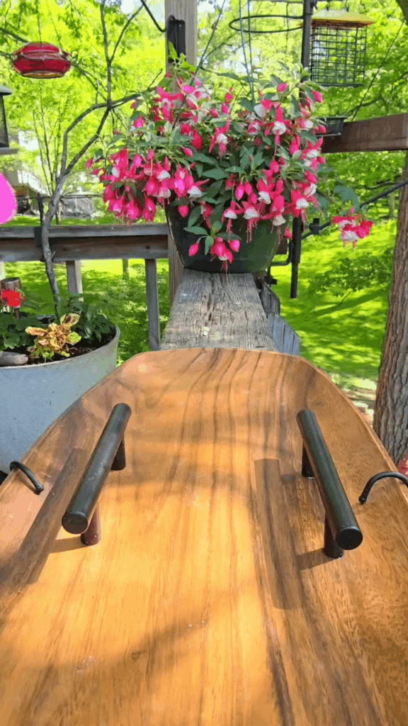 Serving looks and snacks on this Chirp cuterie board