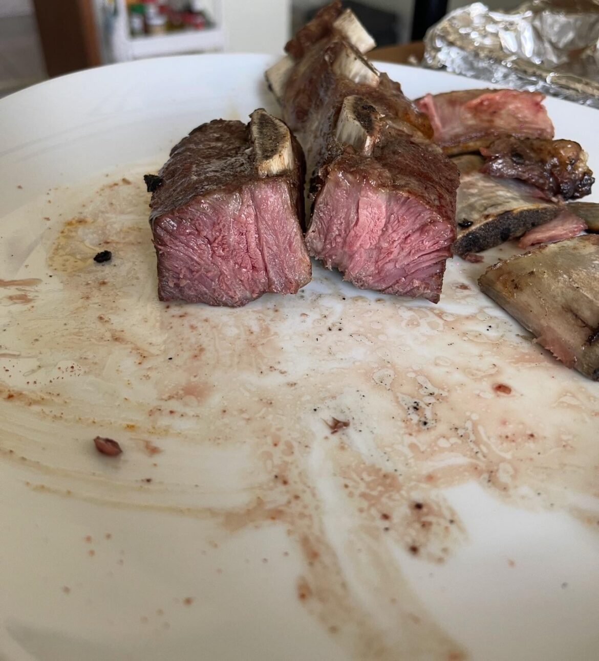 Thoughts on this Short Rib I grilled?