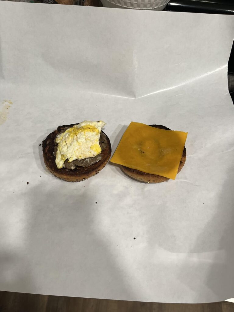 Made some breakfast sandwich meal prep