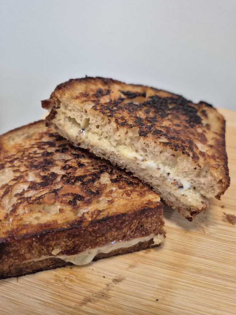 Sourdough with Monterey Jack