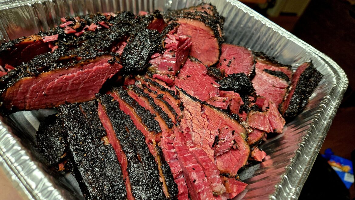 First attempt at pastrami.