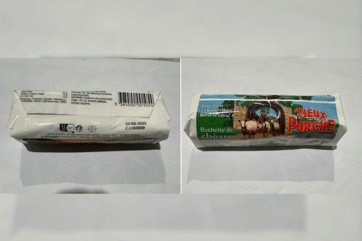 SFA recalls imported French cheese due to possible listeria contamination