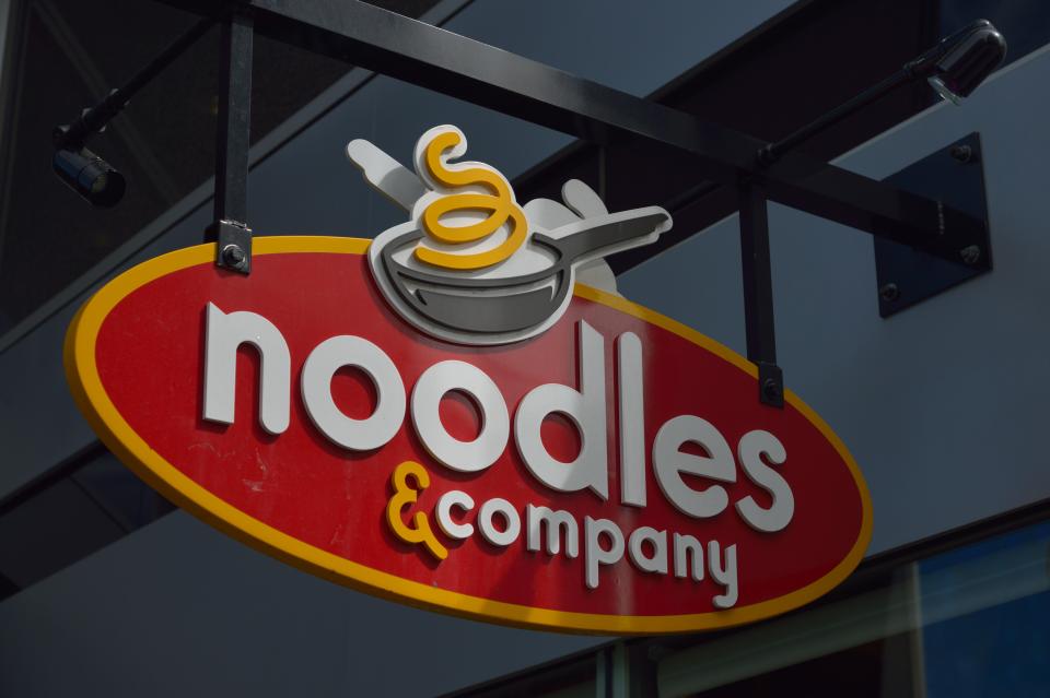Noodles & Company sign.