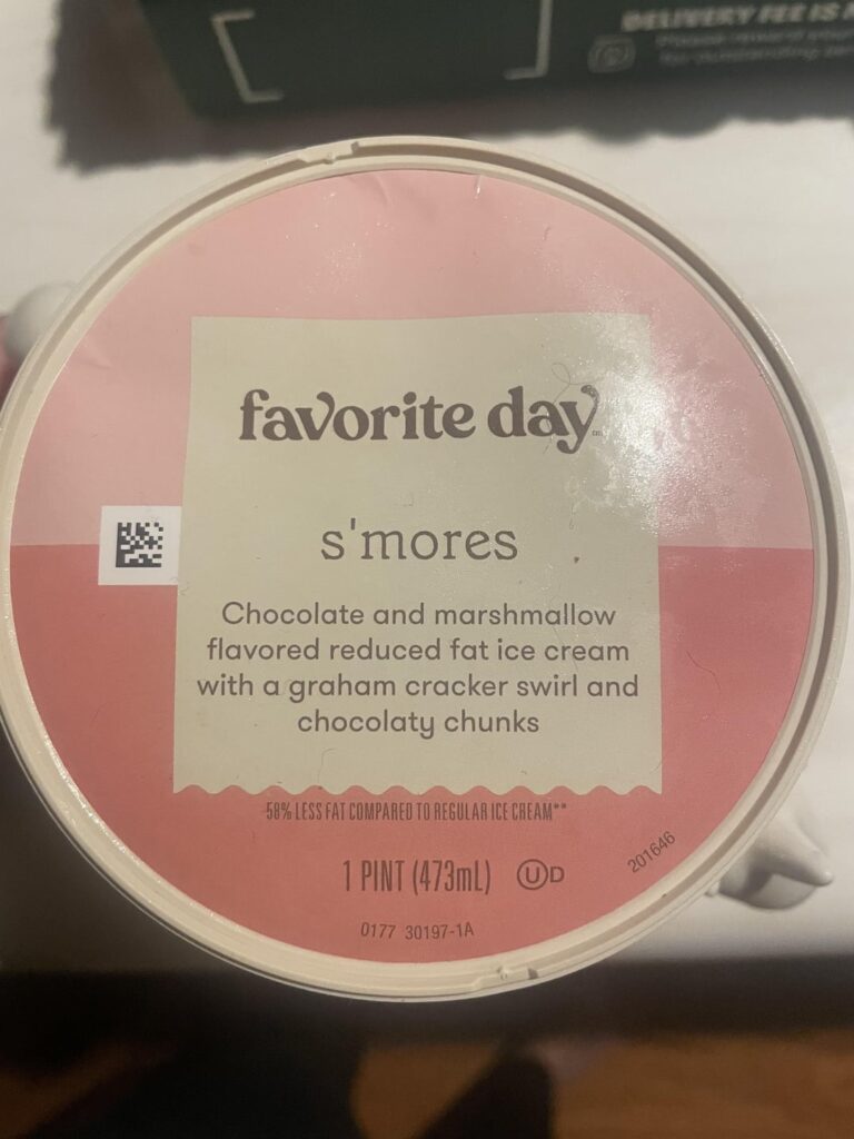 Favorite day s’mores ice cream