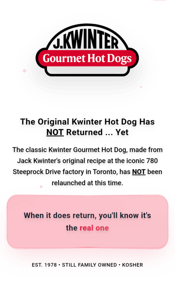 More updates in the Kwinter family drama 🌭 Looks like the actual OG *is* coming back...