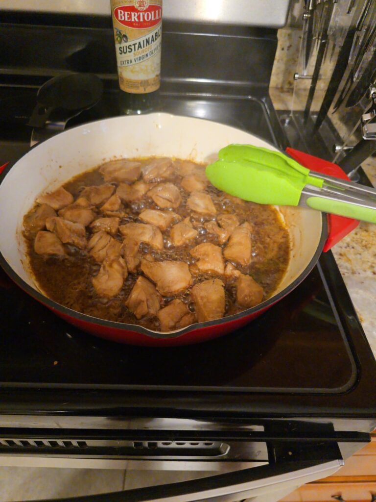 [homemade] First attempt at chicken stir-fry