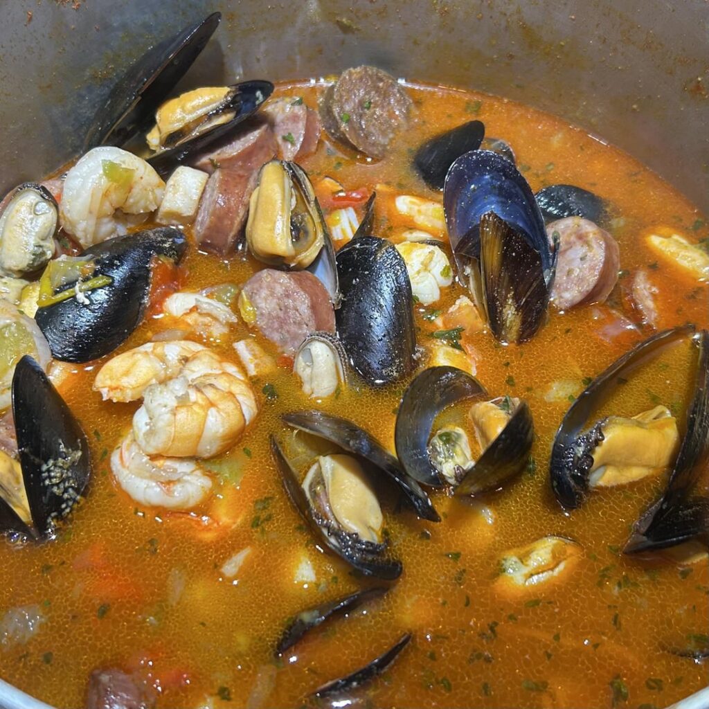 Made South Coast Chowder to scratch an itch.