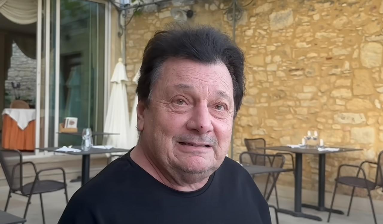 Vedat Milor is tasting food. (Photo via Vedat Milor's YouTube account)