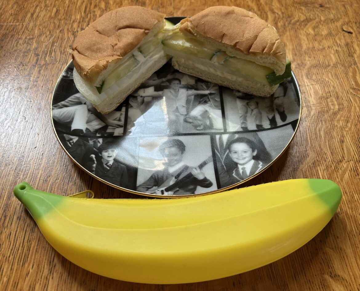 Onion, Cucumber, and Mayo