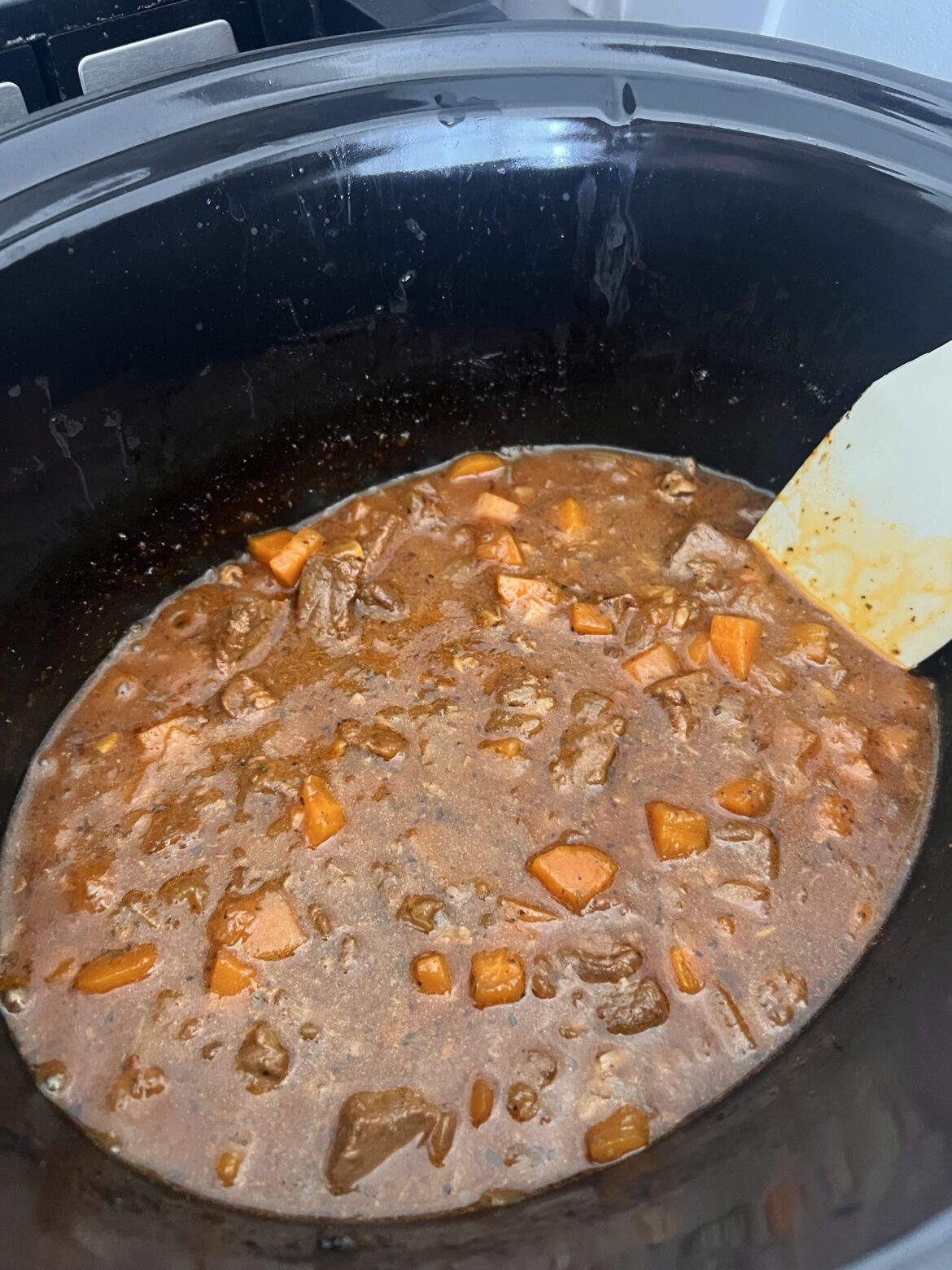 Simple beef stew for dinner tonight, winter can’t come quick enough