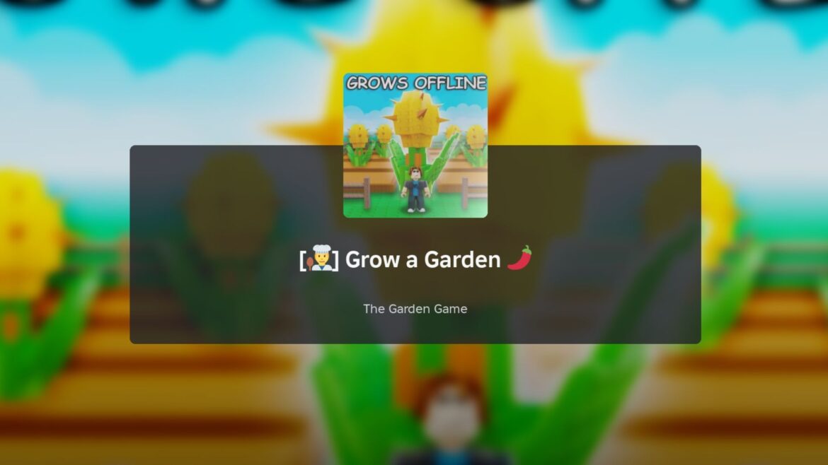 Grow a Garden loading screen