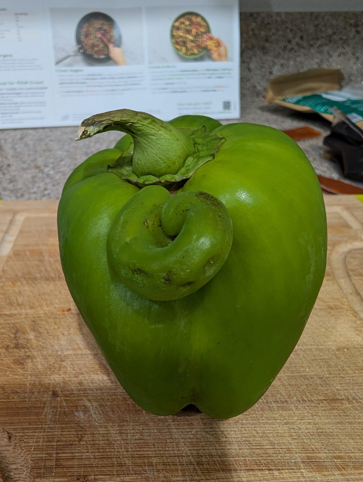 It's like a pepper from a garden.