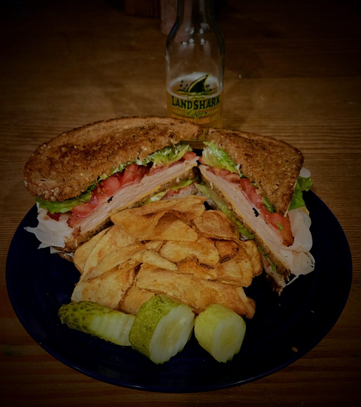 My Wife Made Me A Birthday Turkey Club!