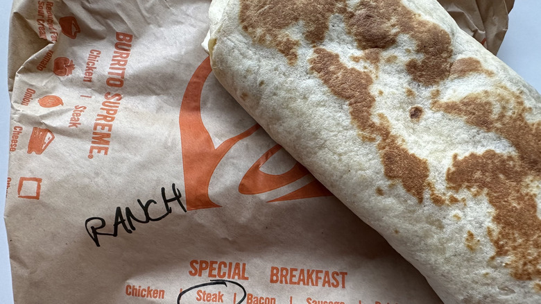 Taco Bell Grilled Steak Burritos