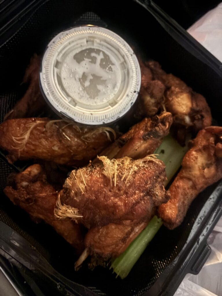 Got these wings tonight at Famous Dave's
